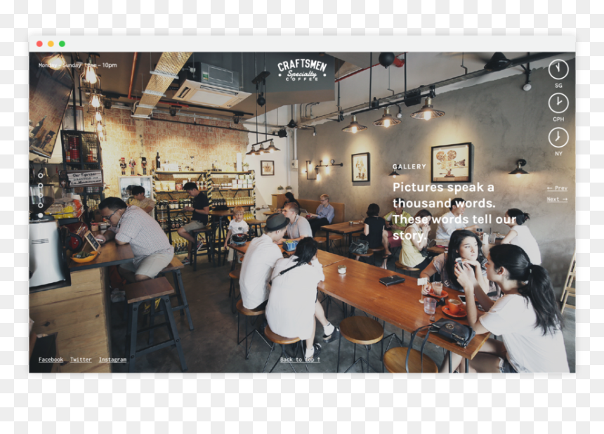 Gallery - Cafeteria, HD Png Download - cafe people png