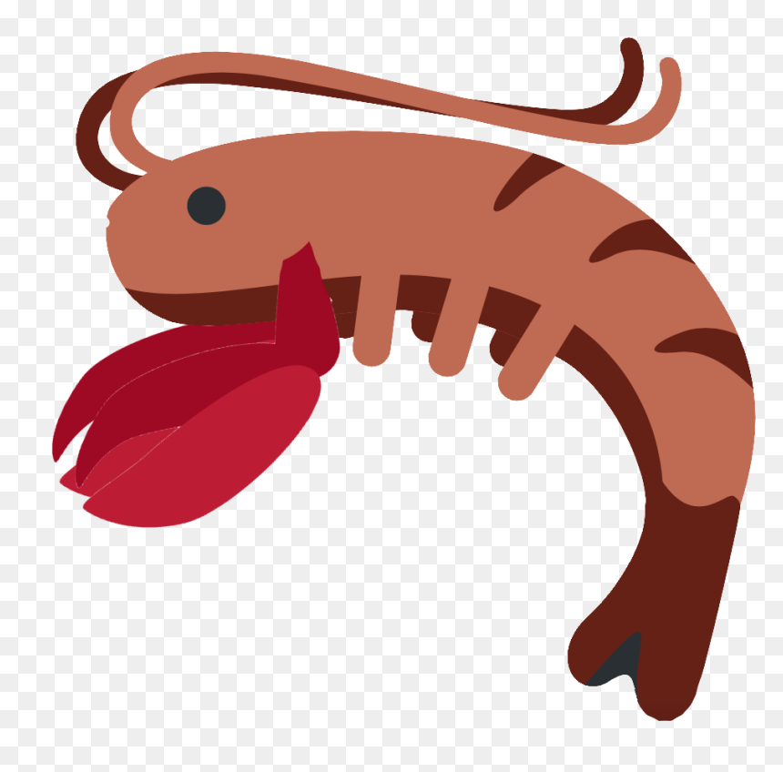 Png Emoji Shrimp, Transparent Png - gross emoji png