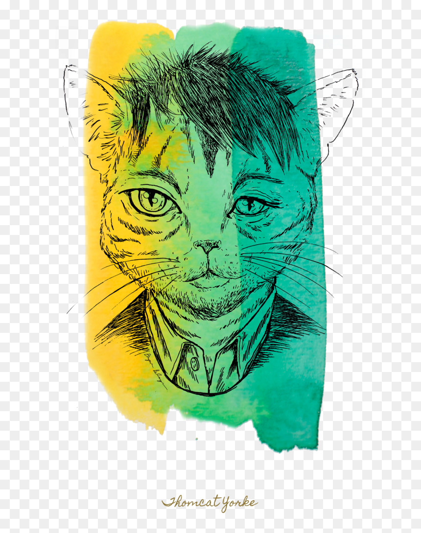 Illustration, HD Png Download - thom yorke png