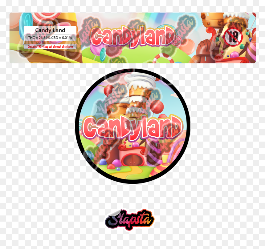 Sour Banana Sherbet Tins, HD Png Download - candyland characters png