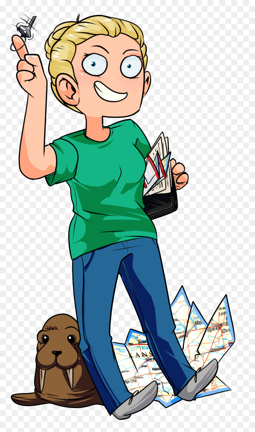 Driver Picks The Music - Cartoon, HD Png Download - book png tumblr