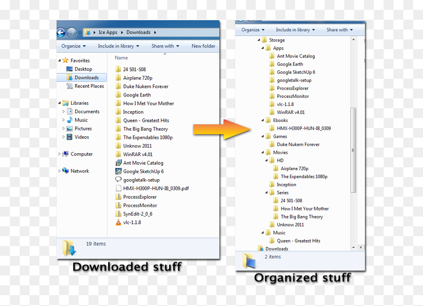 Windows 7, HD Png Download - winrar icon png