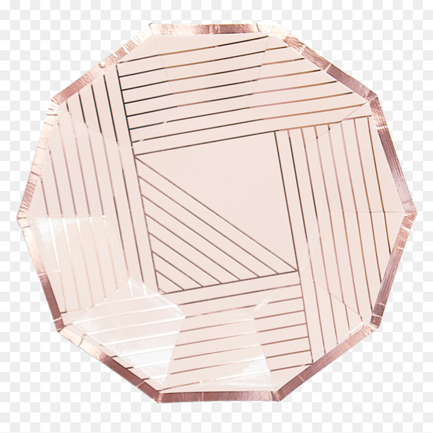 Plate, HD Png Download - decagon png