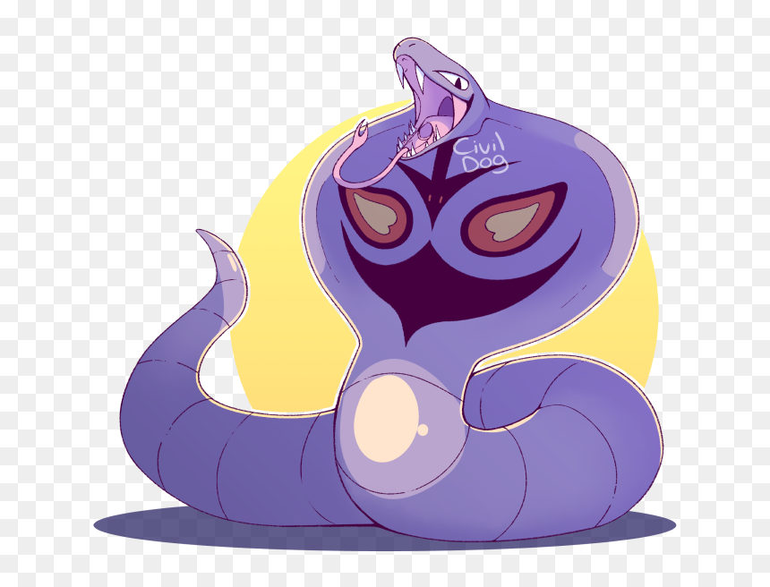#024 Arbok - Cartoon, HD Png Download - arbok png