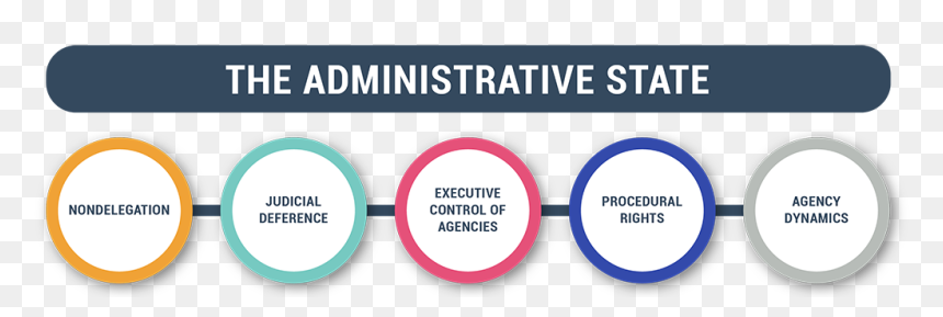 Administrative State 5 Circles Dark Text Straight With - Department Of Homeland Security Vs Regents, HD Png Download - rand paul png