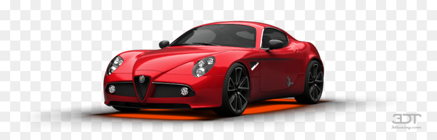 Alfa Romeo 8c Png, Transparent Png - hiei png