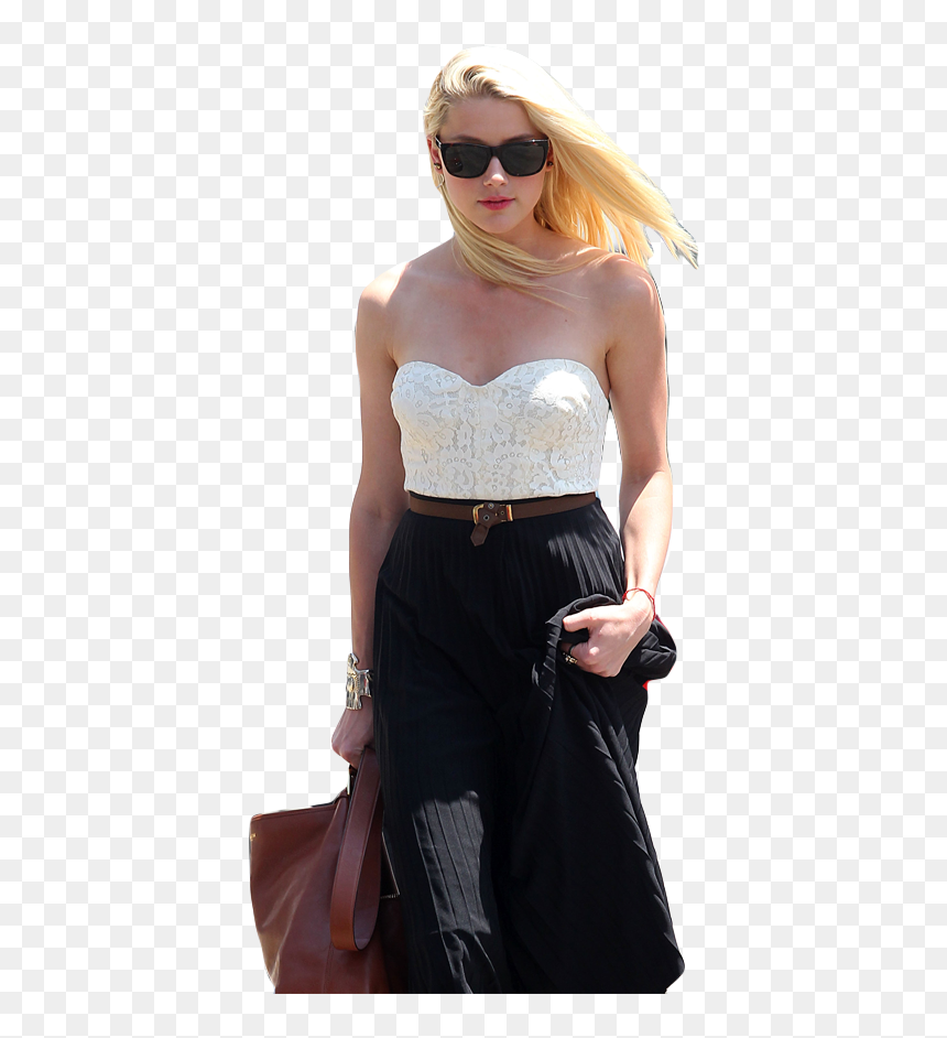 Amber Heard Png High-quality Image - Overskirt, Transparent Png - alycia debnam carey png