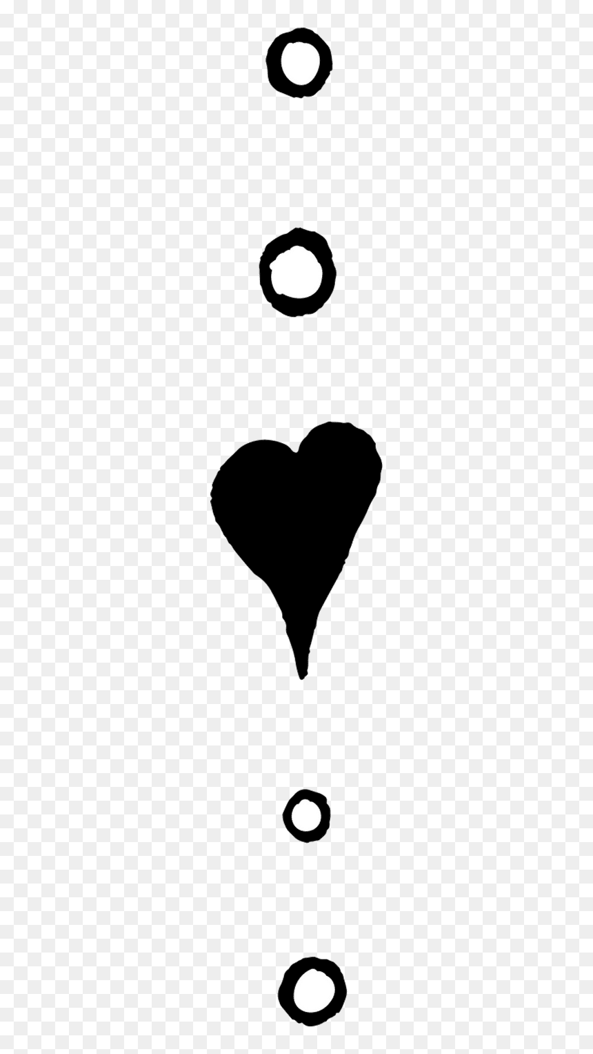 Heart, HD Png Download - black flourish png