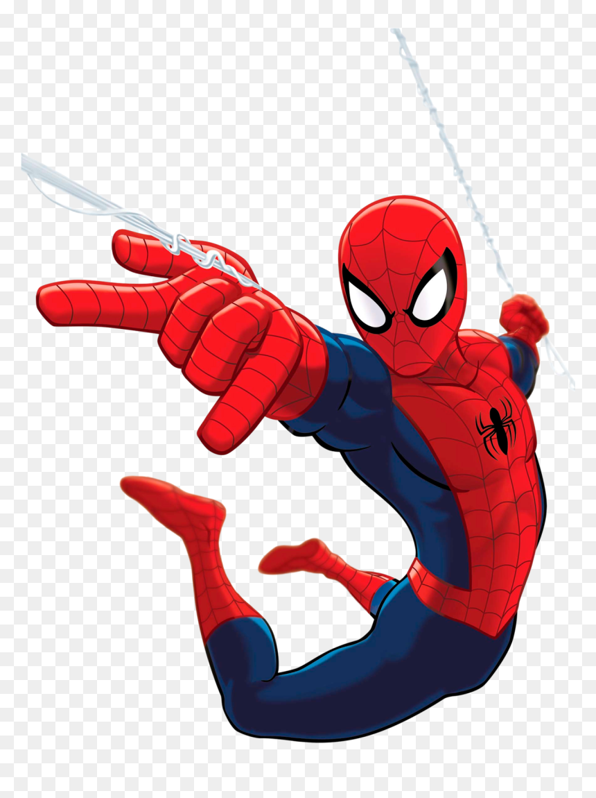 Disney Channel Marvel Shows, HD Png Download - telaraña spiderman png