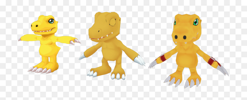 Digimon Masters - Agumon T Posing, HD Png Download - digivice png