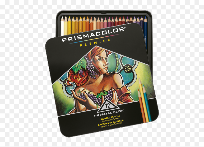 Prismacolor Soft Core Colored Pencils, HD Png Download - listones dorados png
