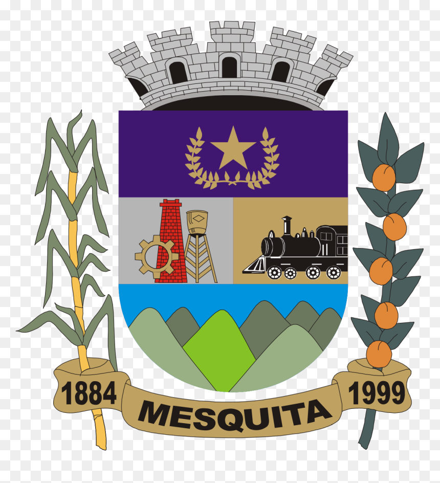 Prefeitura De Mesquita, HD Png Download - brasao png