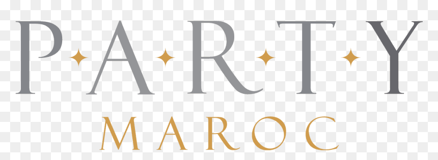 Party Maroc Logo Silver Gold, HD Png Download - maroc png
