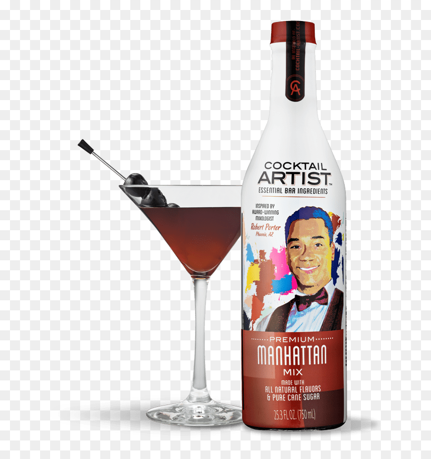 Cocktail Artist Manhattan Mix, HD Png Download - manhattan drink png