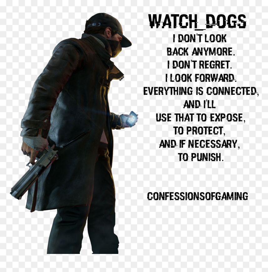 Watch Dogs Game Quotes, HD Png Download - dovahkiin helmet png