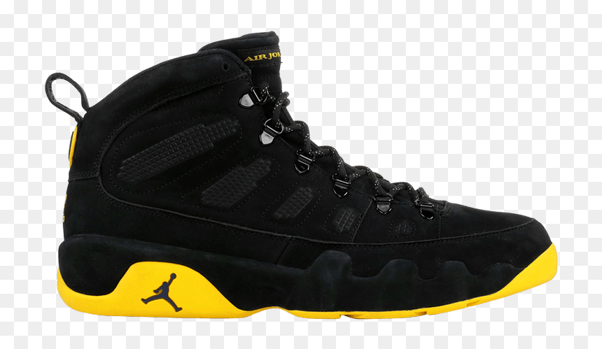 Jordan Retro 9, HD Png Download - michigan wolverines png