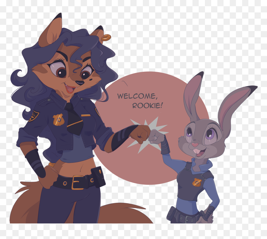 Zootopia And Sly Cooper Crossover, HD Png Download - zootopia characters png