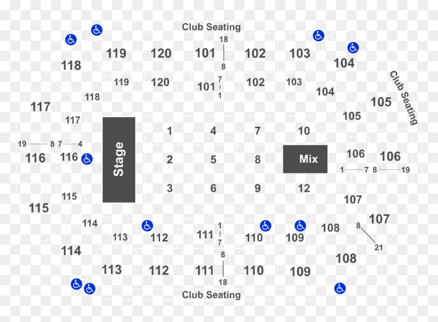 K Rock Centre Seating Chart, HD Png Download - marc anthony png