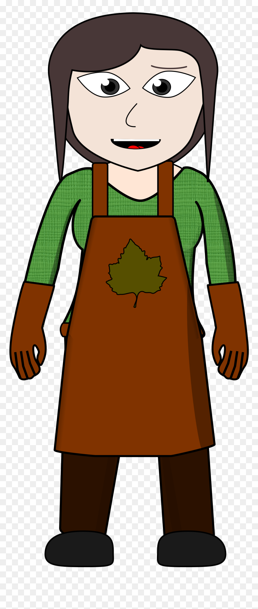 Gardener Icons Png Free - Villager Woman Clipart, Transparent Png - person gardening png