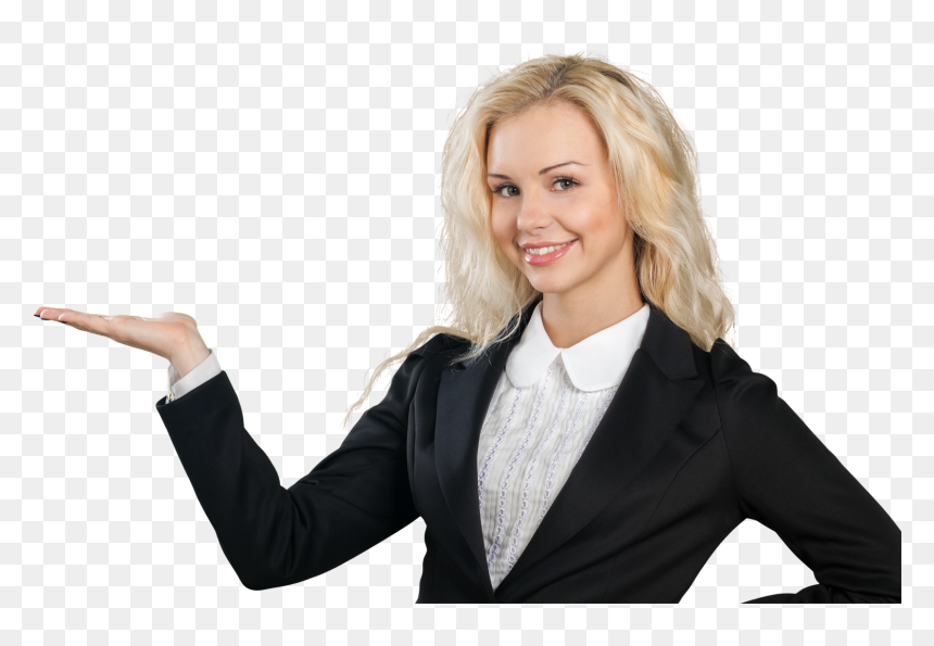 Blonde Business Woman Website Design - Free Transparent Business Women, HD Png Download - business women png