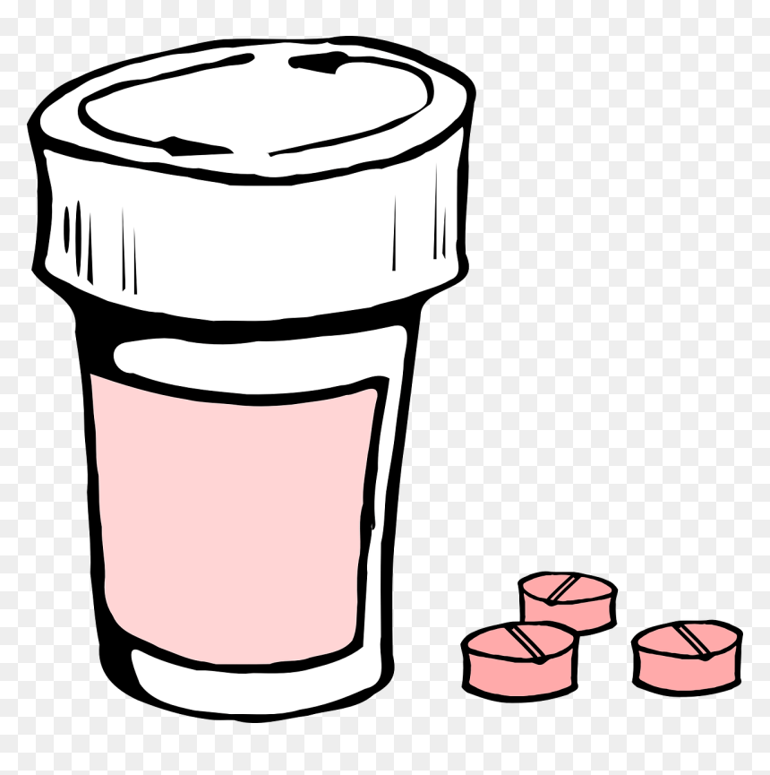Jar-305780 - Pills Clipart, HD Png Download - lupus ribbon png
