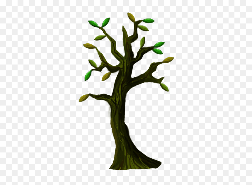 Kia Tree 1 - Illustration, HD Png Download - tree 2d png