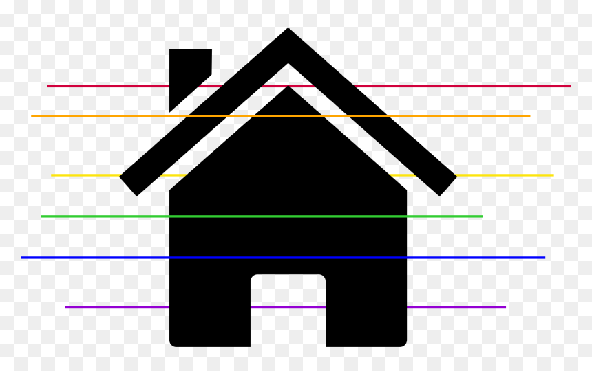 Pride Housing Logo - Home Icon Android, HD Png Download - android app png