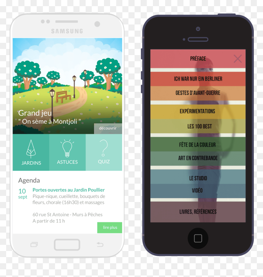 Iphone, HD Png Download - android app png