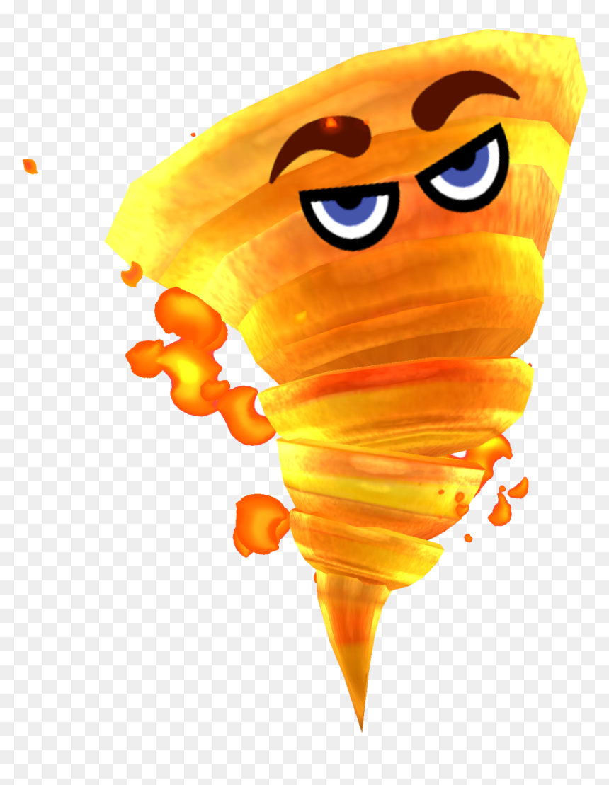 The Land Where Miis Gather - Miitopia Flaming Wind, HD Png Download - flaming eyes png