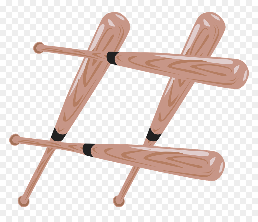 Baseball Bat Clip Art, HD Png Download - aluminum baseball bat png