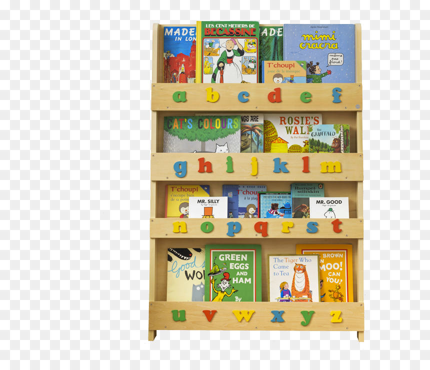 Tidy Books Bookcase, HD Png Download - bookshelf icon png