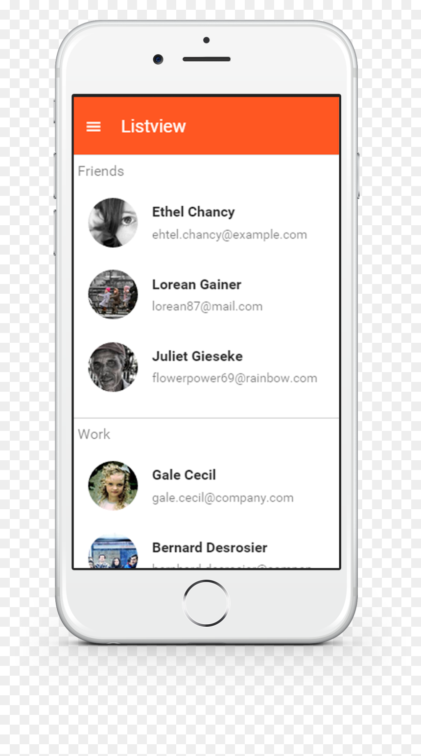 Material Design Table Mobile, HD Png Download - jquery icon png