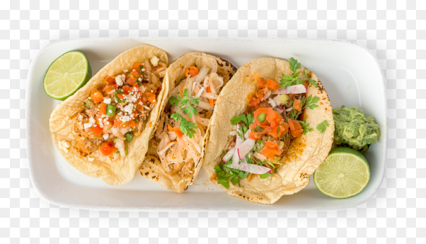Tacos-topview - V2, HD Png Download - mexican tacos png