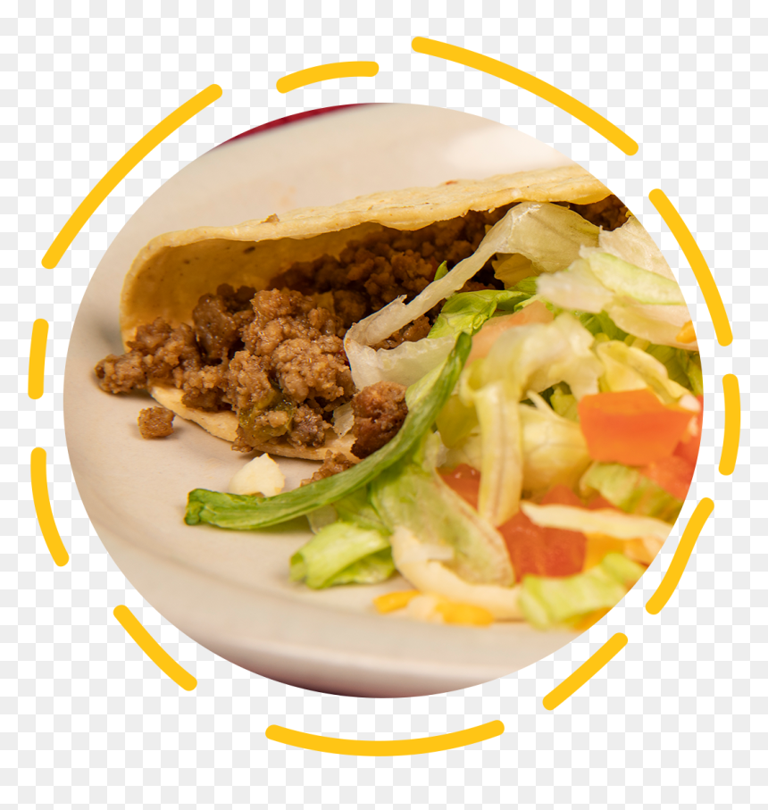 Wrap Roti, HD Png Download - mexican tacos png