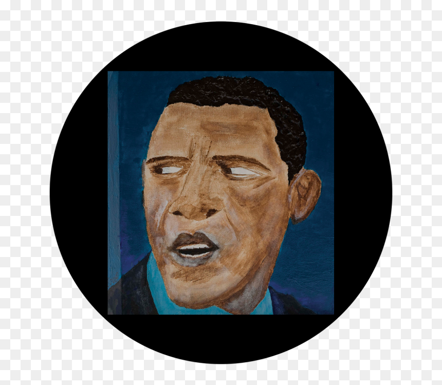 Wall Clock, HD Png Download - obama.png