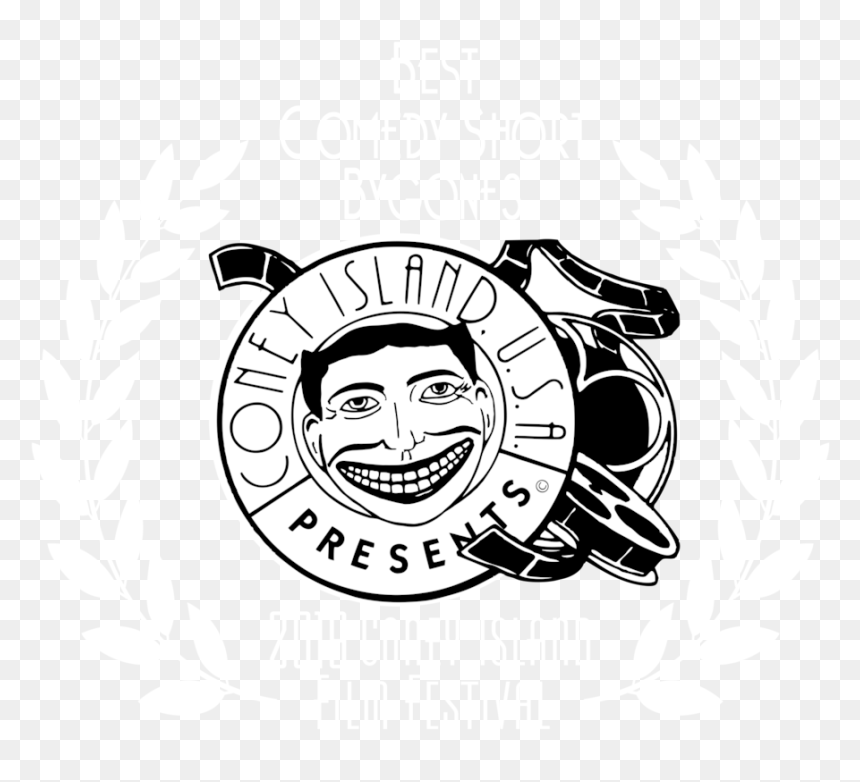 Best Comedy Short-white - Coney Island, HD Png Download - clay matthews png