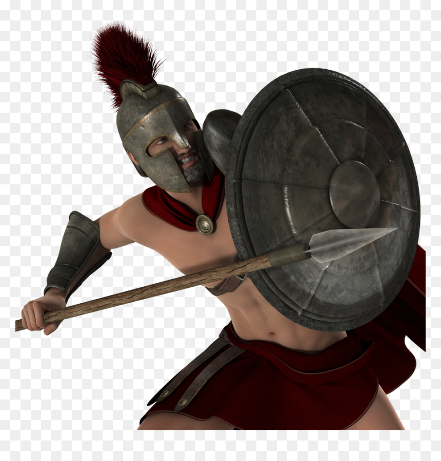 Elbow, HD Png Download - spartan warrior png