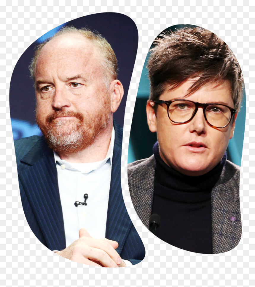 Louis Ck And Hannah Gadsby - Gentleman, HD Png Download - aziz ansari png