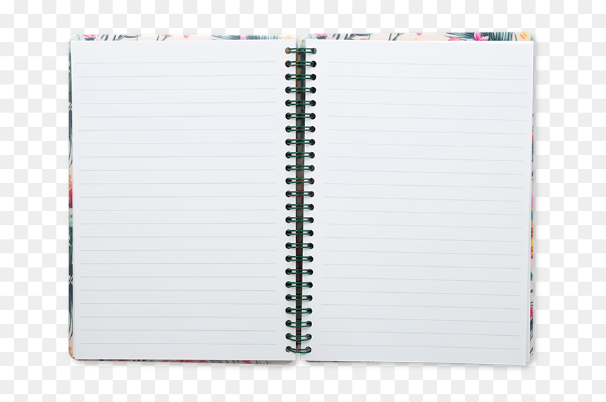 Go Stationery Flamingo Palm Springs A5 Poly Notebook - Sketch Pad, HD Png Download - notebook emoji png