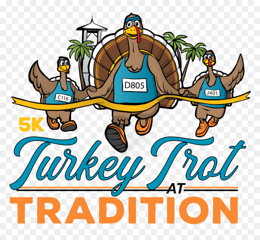 Cartoon, HD Png Download - running turkey png