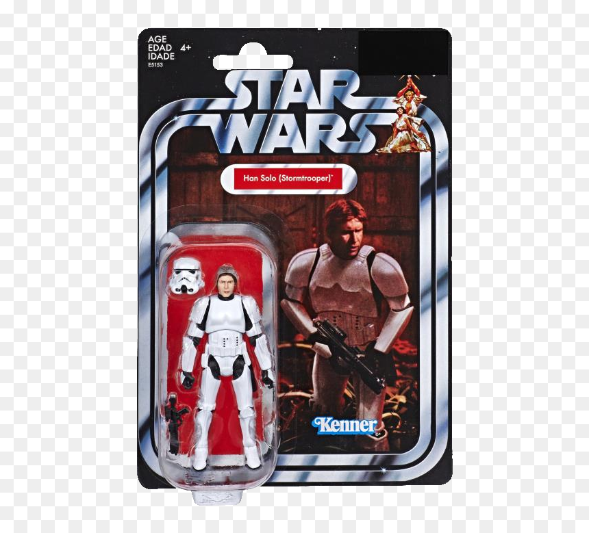 Star Wars Vintage Collection Han Solo, HD Png Download - stormtrooper.png