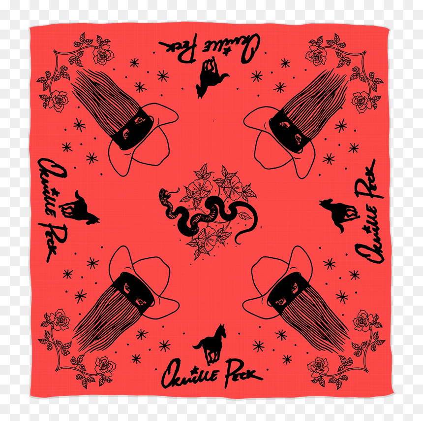 Orville Hanky - Orville Peck Hanky, HD Png Download - bandana design png
