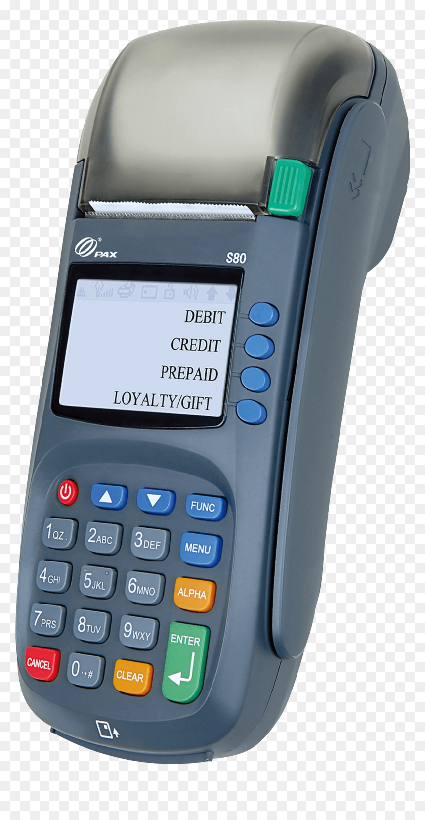 Credit Card Machine S80, HD Png Download - pax png