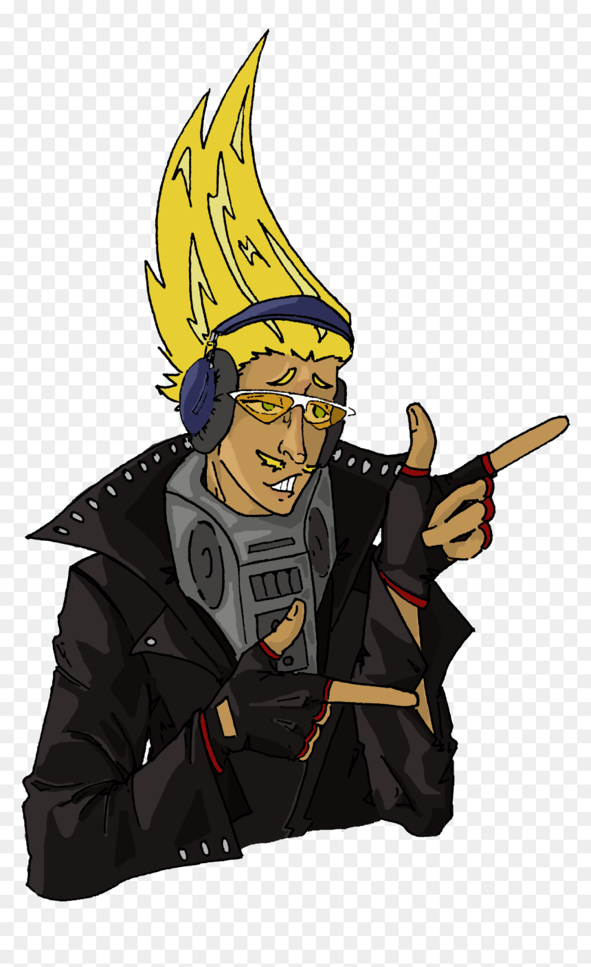 Double Finger Guns Kinda Guy - Cartoon, HD Png Download - finger guns png