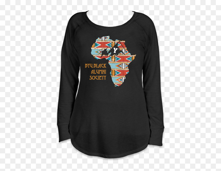 Byu Black Alumni Society Fundraiser - Long-sleeved T-shirt, HD Png Download - byu png