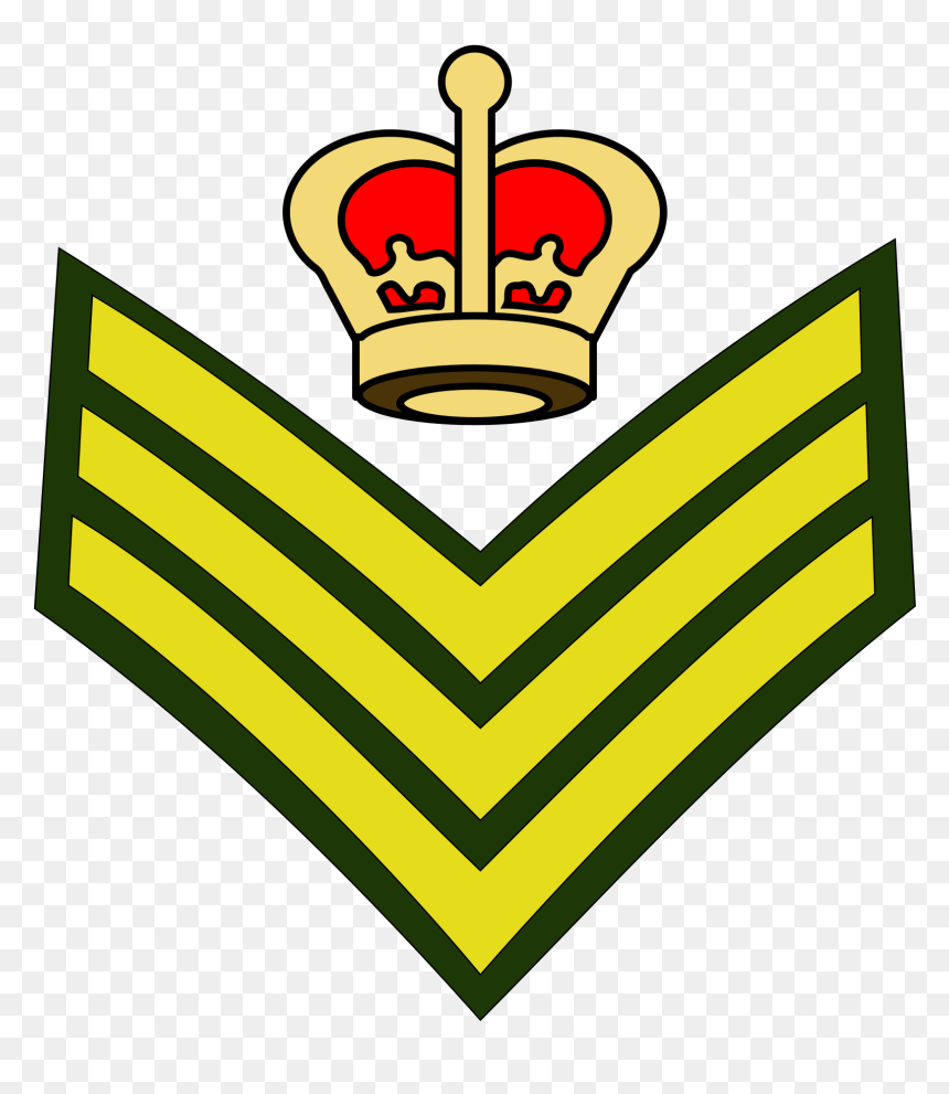 Colour Sergeant Royal Marines Badge, HD Png Download - sergeant png