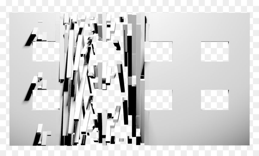 Video Mapping Building Projection - Architecture, HD Png Download - projection png