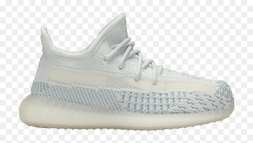 Yeezy 350 V2 Cloud White, HD Png Download - yeezy boost 350 png