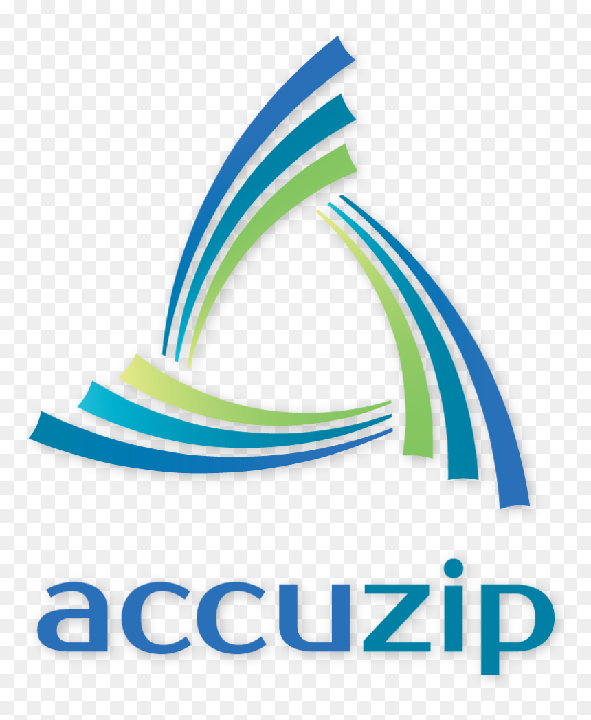 Accuzip Logo, HD Png Download - direct mail png
