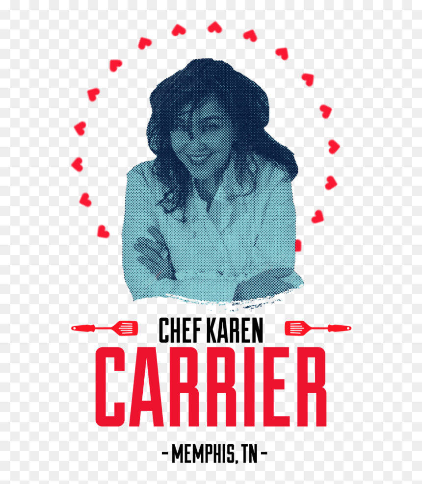 Chef Karen Carrier, HD Png Download - university of memphis logo png